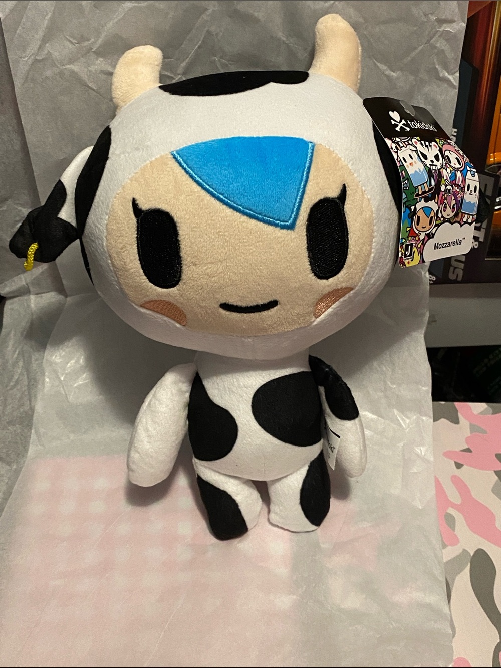 NWT tokidoki Mozzarella Cow Plush 🐮🖤